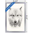 thumbnail image 2 of Wolf - Trees Wall Poster, 22.375" x 34", 2 of 4