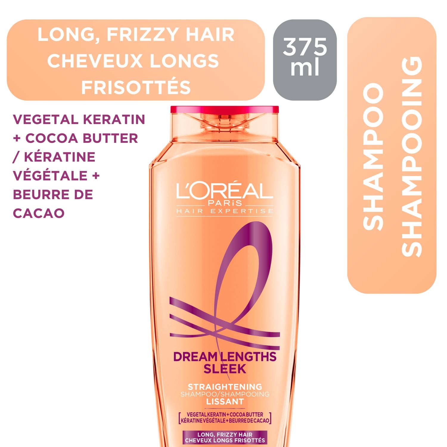 L'Oréal Paris Dream Lengths Sleek Shampooing Lissant