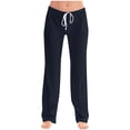 thumbnail image 1 of FAIWAD Pantalon de Pyjama Femme Décontracté Confortable Ample Pantalon de Maison Extensible à Cordon Bas de Pyjama Pantalon Tenue d'Intérieur, 1 of 5