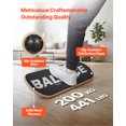 thumbnail image 4 of VEVOR Balance Board, Wobble Board Trainer for Adults 3-Level Adjustable Base, Premium Wooden Balance Training Equipment, Slip-Resistant Surface for Core Workout, Standing Desk Exercise, Home Gym, Yoga, 4 of 9