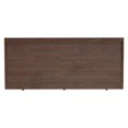 thumbnail image 4 of Allora 60" Industrial Solid Wood Computer Desk in Charcoal Brown, 4 of 9