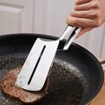 thumbnail image 1 of Double Sided Shovel Clip Shovel For Frying Fish Double Sided Shovel Clip Stainless Steel Shovel For Frying Fish Flip Fish Multi Function Steak Clip Fried Steak Spatula, 1 of 7