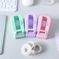 thumbnail image 3 of Convenient Tape Dispenser 0.79in Shaft Diameter Easy  Sturdy Plastic Gift Wrapping Cutter for Family Office, 3 of 8