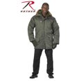 thumbnail image 3 of Rothco N-3B Snorkel Parka by Rothco, Men's, Water-repellent, Sage Green, 3X-Large, 3 of 3