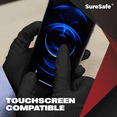 thumbnail image 5 of [50 pack] SureSafe Infinity Grip Nitrile Gloves, 8 Mil,&Nbsp;Black,&Nbsp;Large, 5 of 5