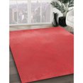 thumbnail image 3 of Ahgly Company Tapis Rectangulaire Lavable en Machine Rouge Transitionnel, 8 Pieds x 12 Pieds, 3 of 7