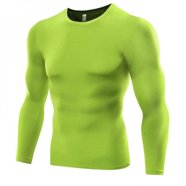 MesaSe Men Compression Base Layer Tight Long Sleeve Tops T-Shirt For Sports Fitness Training Running Exercise