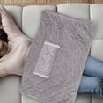 thumbnail image 3 of TIELUTT Blanket 32x24inch Heated Lap Blanket with Pocket USB Fast Heating Twin Blankets for Bed Fuzzy Blankets and Throws Couch Throws Double Flannel Blanket Bed Throw Blanket for Foot of Bed, 3 of 3