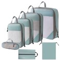 thumbnail image 1 of 1 Set Compression Packing Cubes Compressible Travel Packing Organizer for, 1 of 6