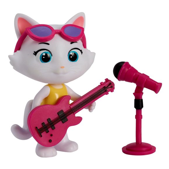 44 Cats - The Buffycats - 3" Milady Figure with Bass and Microphone Accessory