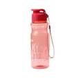 thumbnail image 2 of Birdeem Plastic Water Bottle with Flip Top Lid, Leak Proof and Portable Design for Outdoor Sports, Hiking, and Daily Use, Large Capacity Hydration, Compact Size Includes Carry Strap, Easy to Clean, 2 of 9