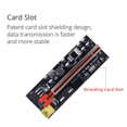 thumbnail image 4 of tredstone 5x USB 3 Riser Board VER009S GOLD PCI-E 1x to 16x Powered 60cm PCIe Extender Red Slot+Black Wire 1Set, 4 of 6