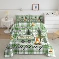thumbnail image 1 of Erosebridal Ensembles de Couette Vintage de Camping Format Simple, Couettes et Duvets Rustiques de Style Ferme, Décor à Thème Campeur, Réversible, 1 of 7