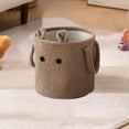 thumbnail image 2 of Foldable Laundry Basket with Sisal Rope Handle, Laundry Hamper for College Dorm Bathroom Bedroom, Dirty Clothes Storage, 2 of 6