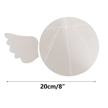Yhmxh Mythical Sewing Angel Christmas Ornament Template Ruler, Christmas Ornament Template And Greeting Card Outdoor Christmas Decorations Christmas Party Supplies Christmas Gifts for Kids Women Men