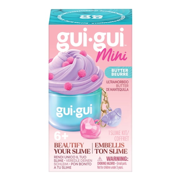 Gui Gui Mini Jar Beautify Your Slime, 4 Mini Jars to Collect