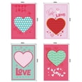 thumbnail image 4 of 8PC Valentine‘s Day Heart-shaped Greeting Card Small Gift Card Holiday Card, 4 of 6