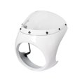 thumbnail image 2 of funtasica Headlight Fairing Screen Motorcycle Windshield for Motorbike White, 2 of 9