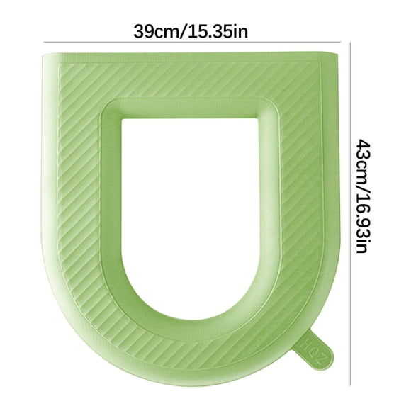Toilet Seats for Standard Toilets Waterproof Soft-Pad Toilet Seat Ring U-Shaped Toilet Ring Toilet Seat Pad Soft Toilet Seat
