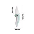 thumbnail image 3 of Estbridge Foldable Ceramic Knife Convenient to Carry Innovative Design and Sharp Blades for Easy Cutting of Vegetables Great for Home and Outdoor Use Christmas Gifts, 3 of 5