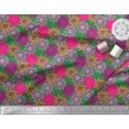 thumbnail image 3 of Soimoi Rayon Fabric Flower Artistic Print Fabric by the Yard 42 Inch Wide, 3 of 3