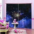 thumbnail image 3 of DOLITY Waterproof Living Room Curtains Home Decorative Curtains Privacy Color_7, 3 of 9