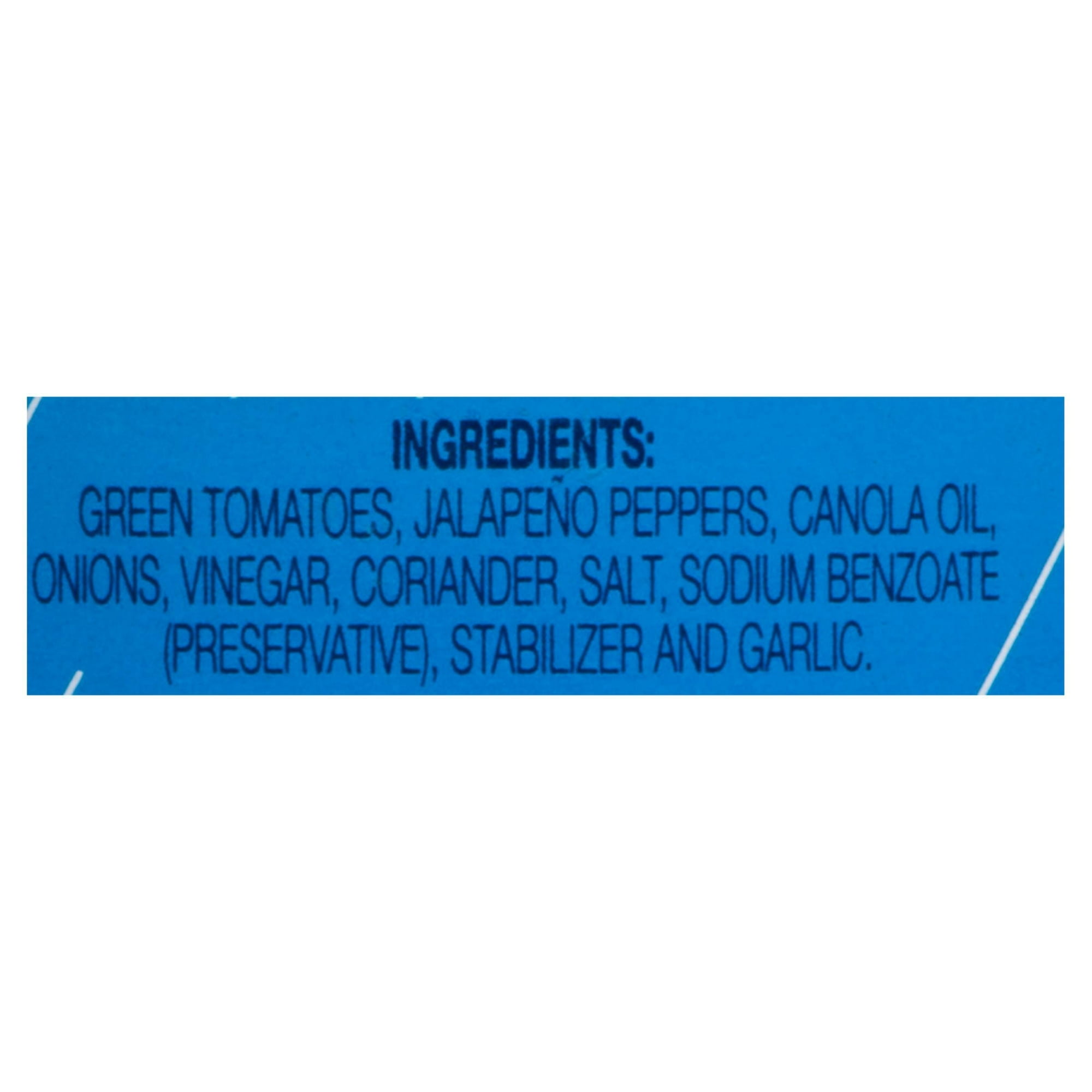 Sauce salsa verte San Marcos au style mexicaine