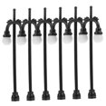 thumbnail image 4 of OUNONA Miniature Lamp Mini Street Lamp Models 6Pcs Small Lamp Post for Kids and Hobbyists, 4 of 8