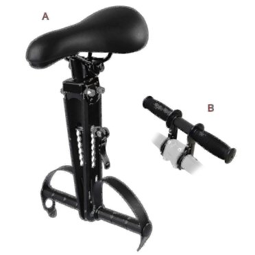 Siège de Vélo pour Enfants pour Vélos de Montagne, Sièges de Bicyclette Montés à l'Avant, Facile à Installer pour Enfants A