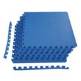 thumbnail image 1 of BalanceFrom Tapis d'Exercice en Mousse EVA Emboîtable de 24 Pi2, Bleu, 1 of 10