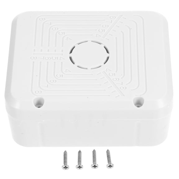 Shisuyan Security Camera Junction Box Camera Hide Cable Holder Electric Enclosure For Junction Mount