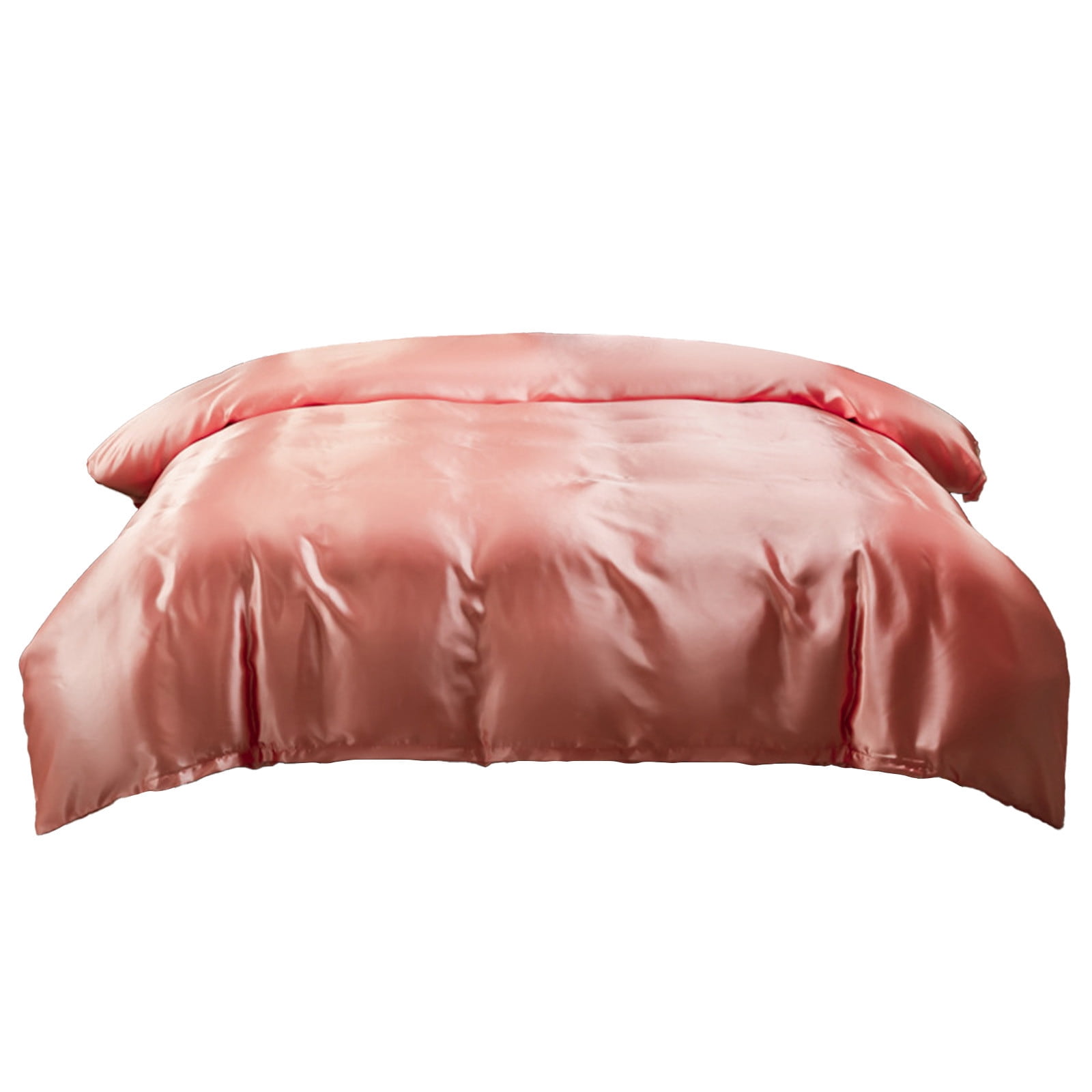 Bedding Duvet Covers,Luxury Silk Duvet Cover Set with Zipper Closure Bedding for Bed