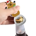thumbnail image 4 of Ouvre-bouteille de Bière de Noël Dessin Animé Autocollant Magnétique pour Réfrigérateur Outil Ménager au Design Festif et en Acier Inoxydable, 4 of 6