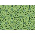 thumbnail image 1 of Ahgly Tapis Rectangulaire Lavable en Machine, Algues Vertes, 3 Pieds x 5 Pieds, 1 of 7
