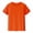Orange, variant on Zhuashum Spring T Shirts For Boys Solid Color Topss Short Sleeve Tops Tees Unisex Toddler Children Crew Neck Tops Cute Teen Clothes Orange 12-14 Years