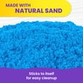thumbnail image 4 of Kinetic Sand Scents, 8oz Blue Razzle Berry Scented Kinetic Sand, for Kids Aged 3 and up, 4 of 7