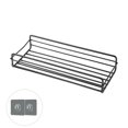 thumbnail image 2 of UsRHHA No Drill Bathroom Wall Shelf, Rectangular Metal Storage Rack Organizer, Multipurpose Adhesive Shelf for Shower Kitchen Toiletries Space Saving, 2 of 6