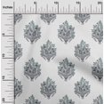 thumbnail image 1 of oneOone Georgette Viscose Fabric Leaves|Floral & Paisley Block Print Sewing Fabric BTY 42 Inch Wide, 1 of 4