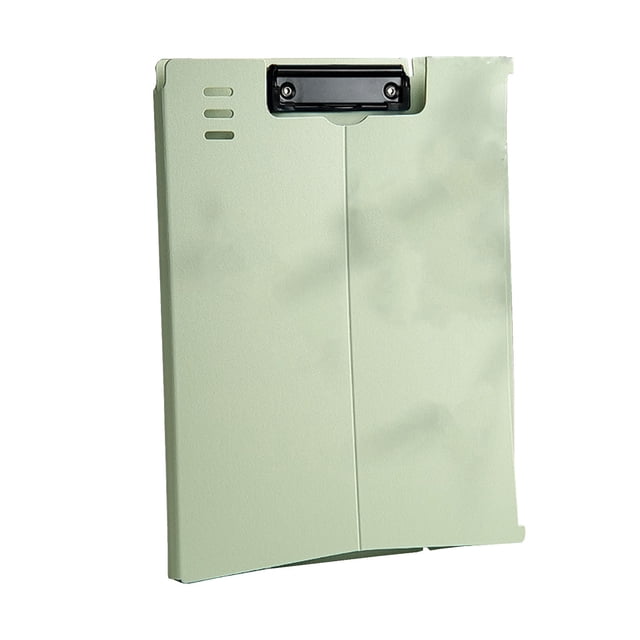 Presse-papiers en Plastique avec Rangement Presse-Papiers avec Fonction de Pliage 13.4X9.4 Presse-Papiers Debout Presse-Papiers d'Infirmière Dossier Presse-Papiers en Plastique Robuste avec Pince Basse