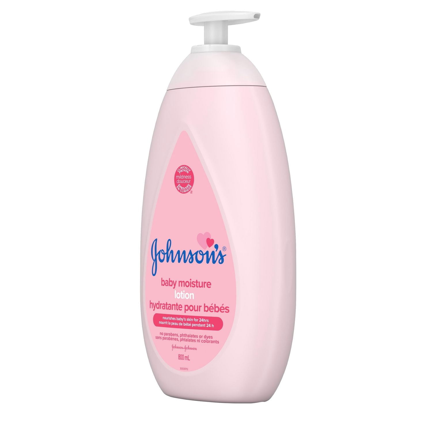Johnson's Lotion pour Bébé pour Peaux Sèches et Délicates