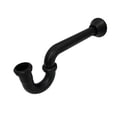 thumbnail image 1 of Kingston Brass CC2180MB Vintage P-Trap, Matte Black, 1 of 1