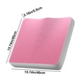 thumbnail image 3 of EGNMCR Memory Seat Cushion Buttocks Cushion Office Chair Cushion Student Classroom Seat Cushion Thick Seat Cushion Buttocks Cushion For Prolonged Sitting Seat cushion, 3 of 6