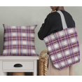 thumbnail image 5 of Soimoi Rayon Crepe Fabric Gingham Check Printed Fabric 1 Yard 46 Inch Wide, 5 of 5