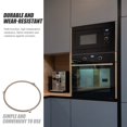 thumbnail image 2 of EIGTHTAIL Microwave Turntable Ring Set White Plastic High Temperature Resistance 3PCS Fits Most Ovens, 2 of 8