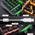 thumbnail image 4 of Ensemble de Clavier, Souris et Écouteurs de Jeu, Touches Mécaniques de Jeu Réelles, 4 of 8