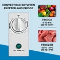 thumbnail image 2 of Kenmore 7 Cu.ft Chest Freezer with Convertible Fridge Function Garage Ready Adjustable Thermostat, White, 2 of 6