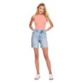 thumbnail image 2 of No Boundaries Women's Denim Bermuda Short, 2 of 6