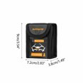 thumbnail image 2 of Cameland Sunnylife Mini 3 Pro Battery Bag Explosion Proof Battery Bag Fireproof Battery Safe Bag Battery Protection Bag Battery Storage Case, 2 of 2