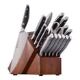 thumbnail image 1 of HENCKELS Forged Elevation 17 Piece Knife Block Set, Black, 1 of 7
