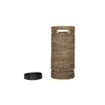thumbnail image 3 of Kouboo La Jolla Round Rattan Umbrella Stand with Water Catch Black-Wash, 3 of 5